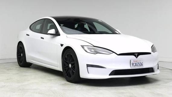 TESLA MODEL S 2022 5YJSA1E54NF483744 image